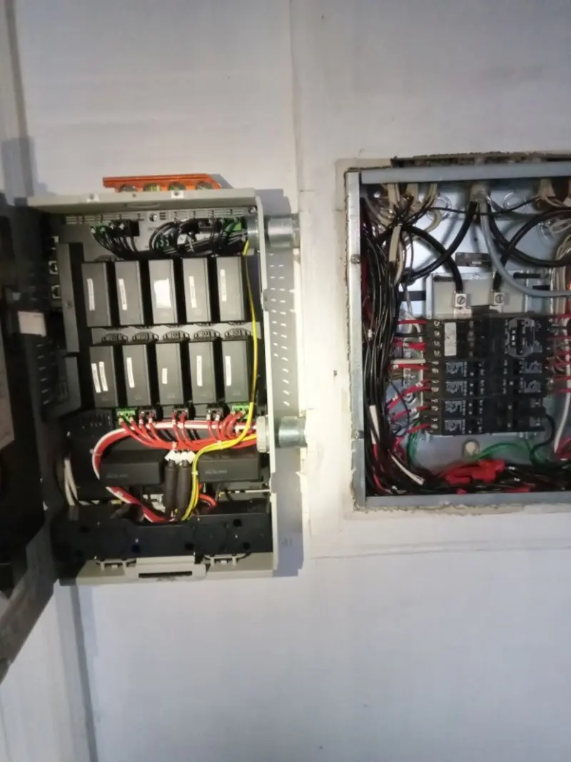 Electrical panel upgrade completed for Indoor Lighting Installation in Experiment